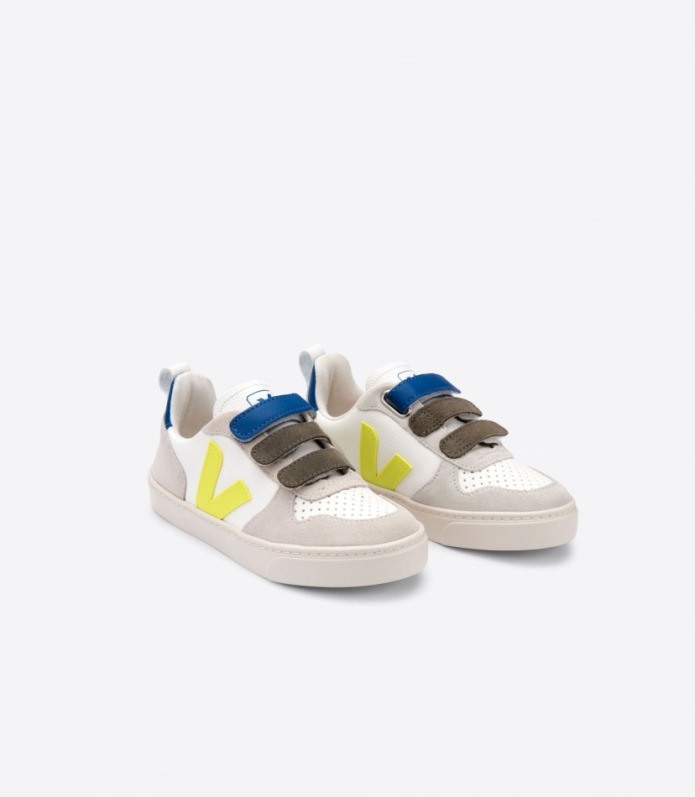 Lásd Lásd X Bonton White Jaune Fluo Indigo