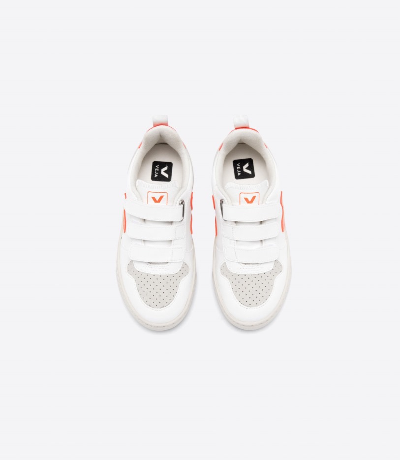 Cwl White Orange Fluo Veja Premium