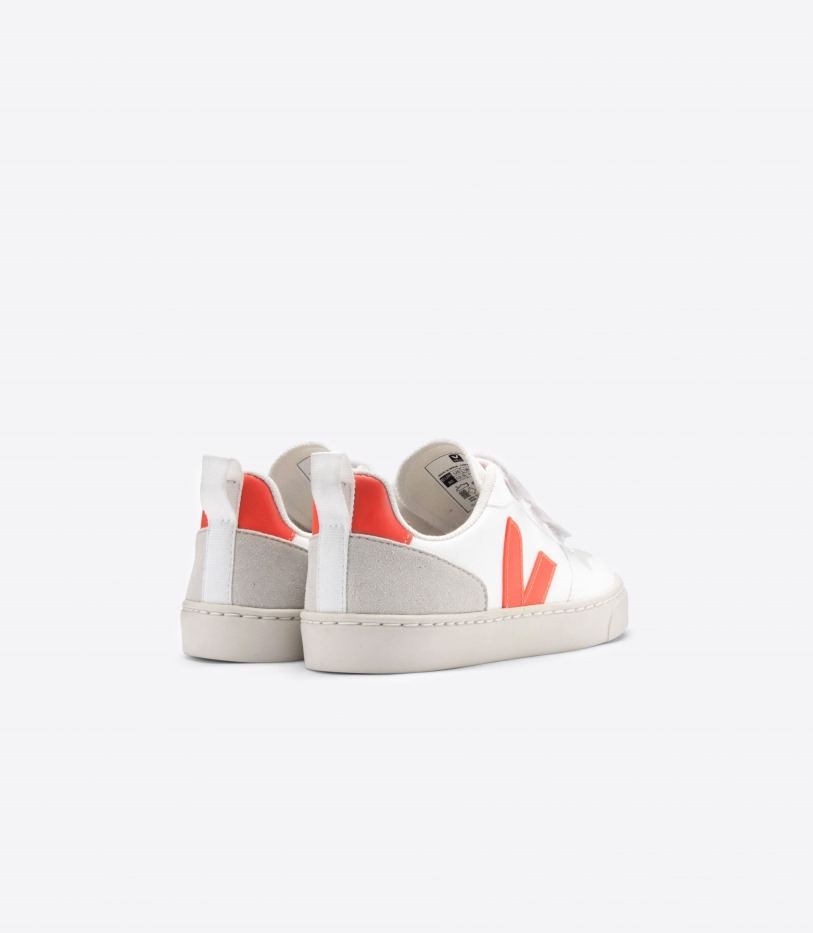 Cwl White Orange Fluo Veja Premium