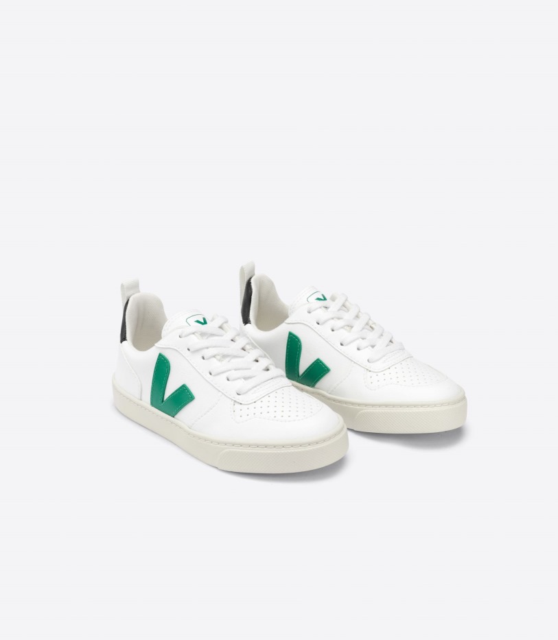 Laces Cwl White Emeraude Black Veja Special