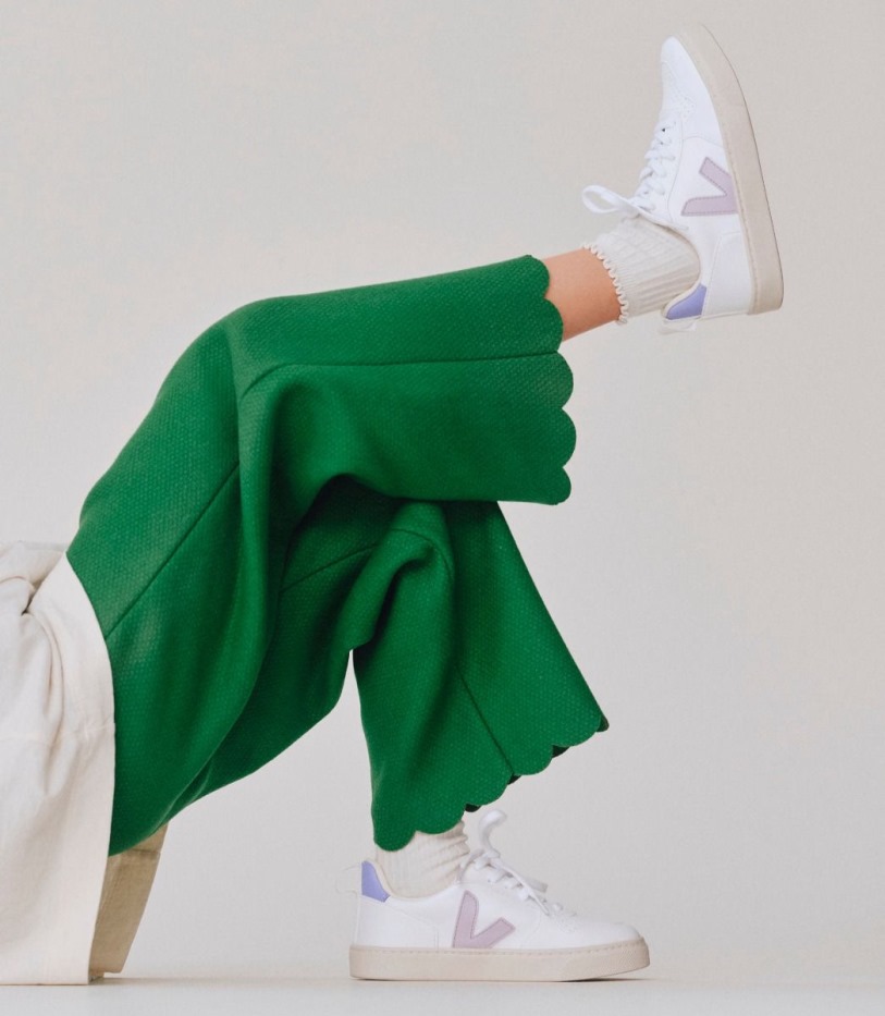 Laces Cwl White Parme Lavande Perfect Veja