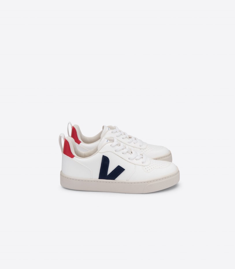 Premium Veja Laces Cwl White Cobalt Pekin