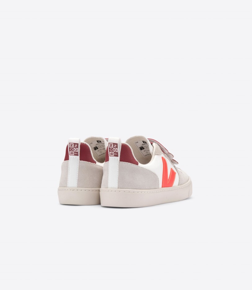 Veja X Bonton White Orange Fluo Marsala Series