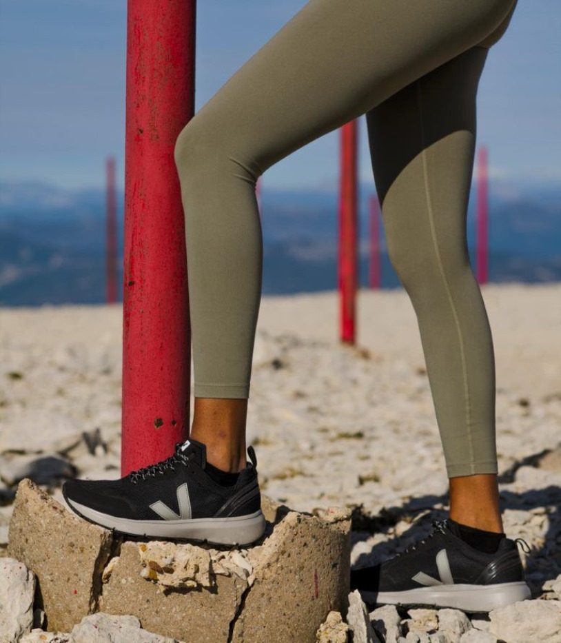 Veja Sorozat 2 Alveomesh Fekete Oxford Szürke Talp