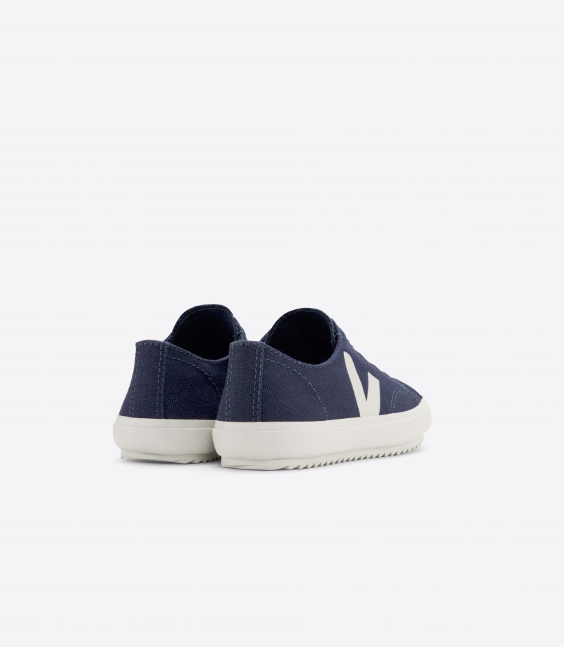 Veja Original Elastic Laces Canvas Marine Pierre