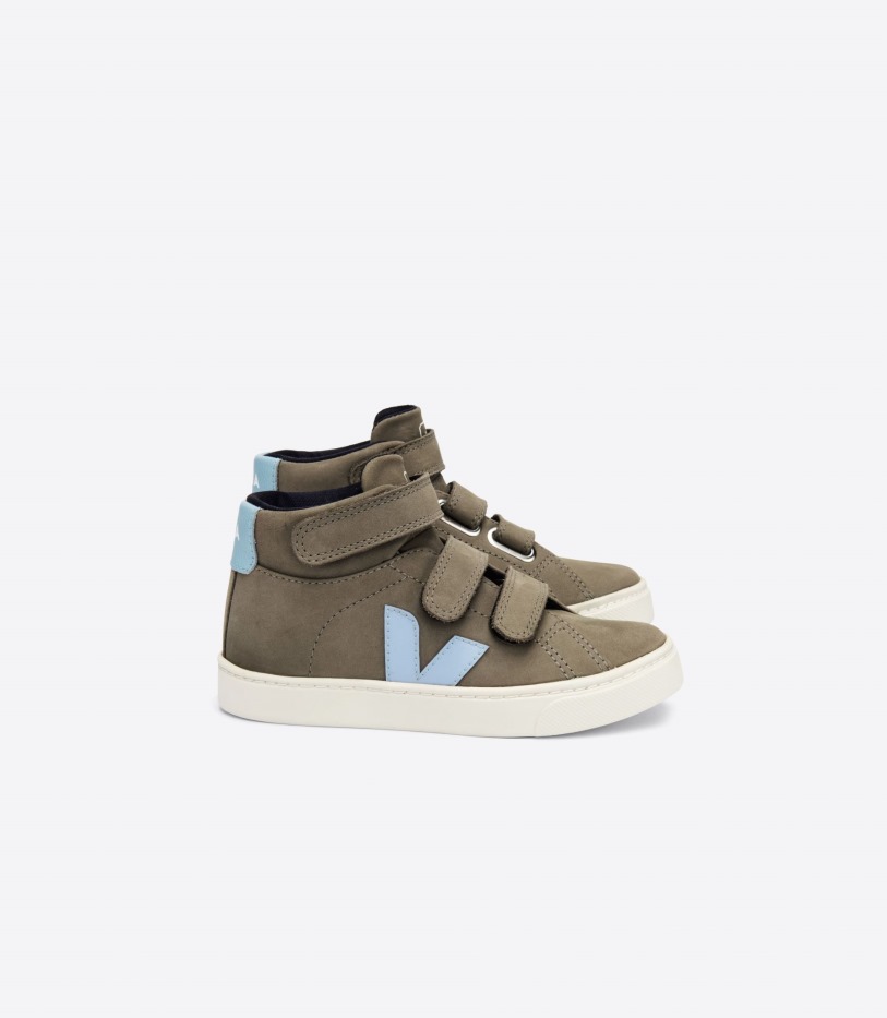 Veja Mid Nubuck Moonrock Steel Premium