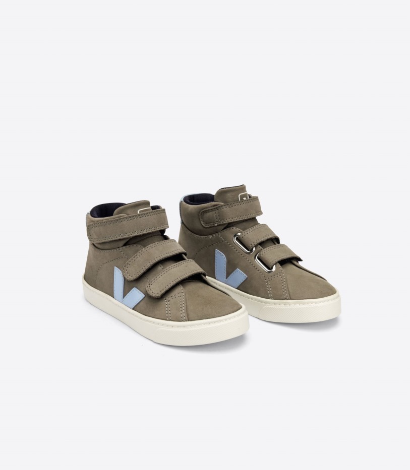Veja Mid Nubuck Moonrock Steel Premium