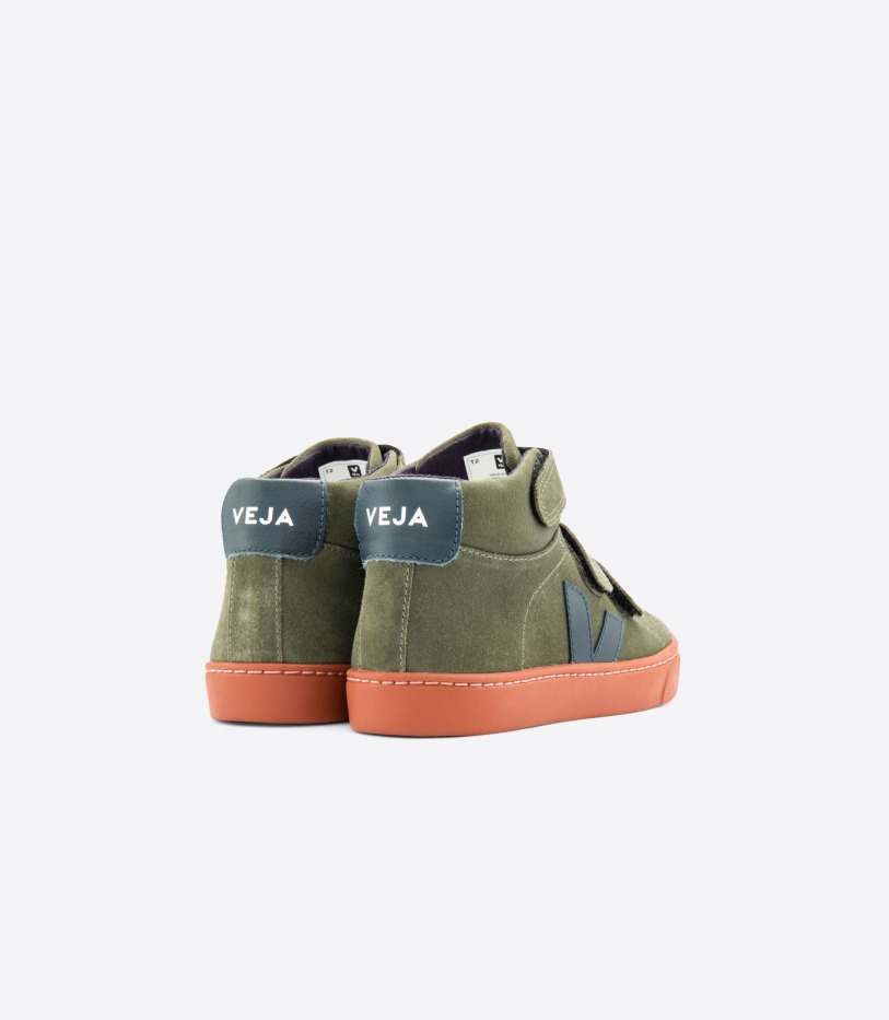 Veja Mid Suede Mud Nautico Rust Sole Special