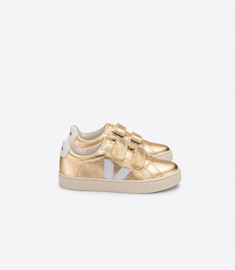 Veja Collection Chromefree Leather Platine White