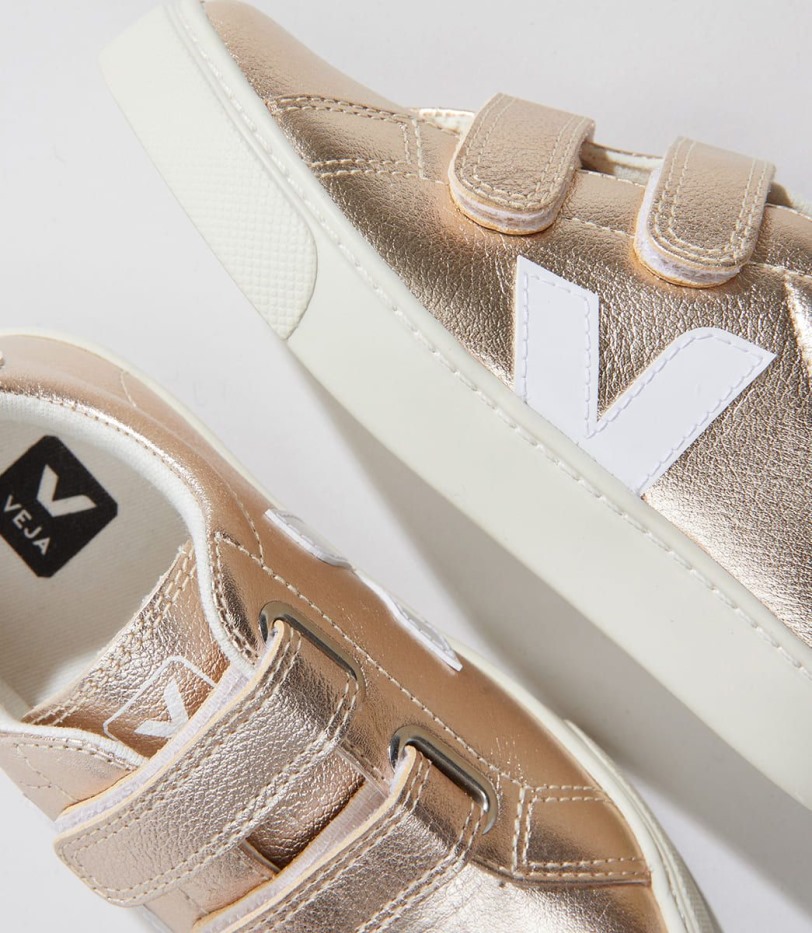 Veja Collection Chromefree Leather Platine White