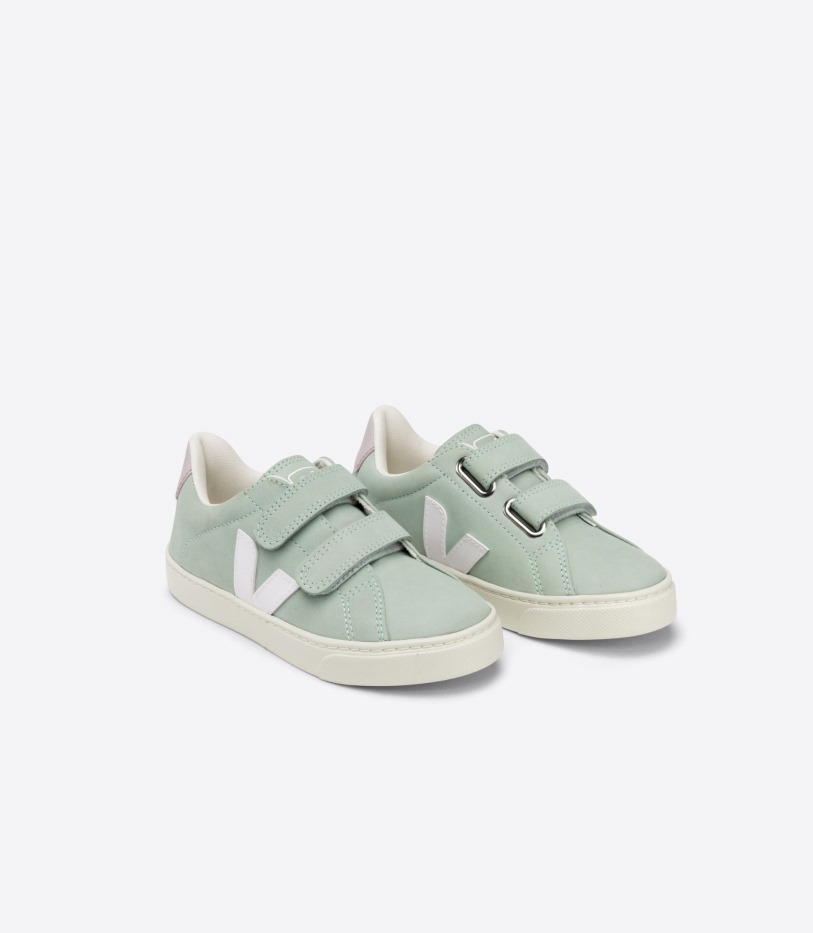 Nubuck Matcha White Veja Original