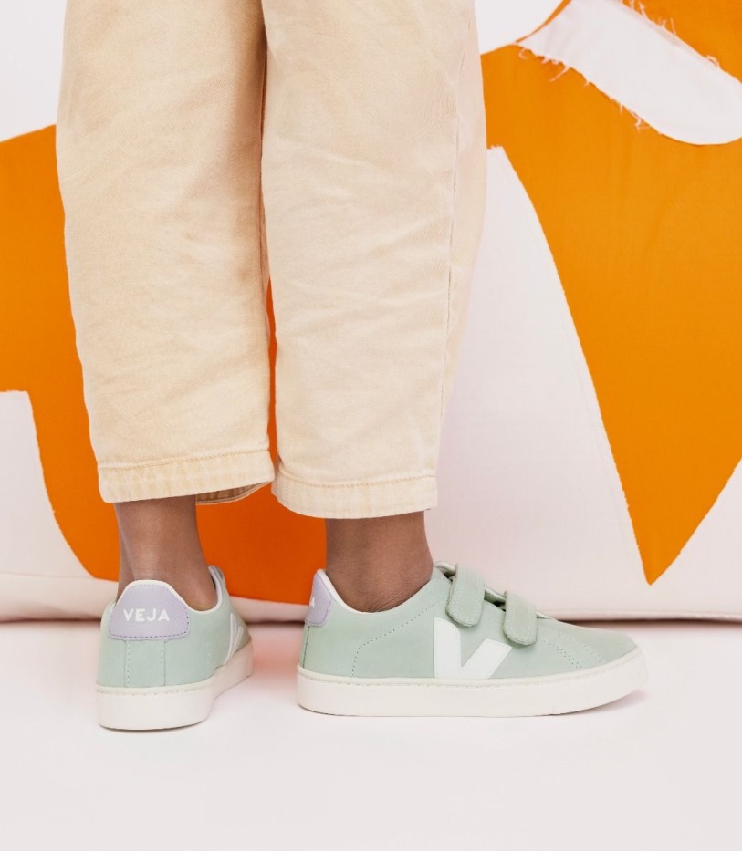 Nubuck Matcha White Veja Original