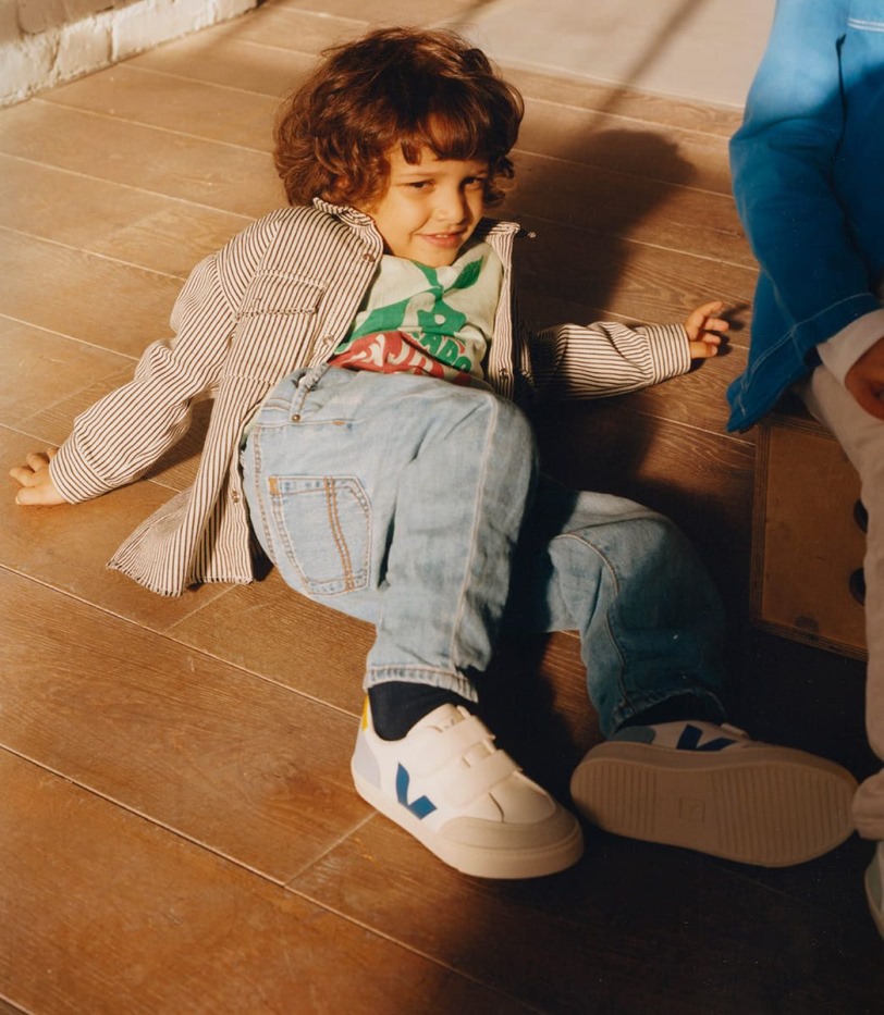 Veja Chromefree Leather White Multico