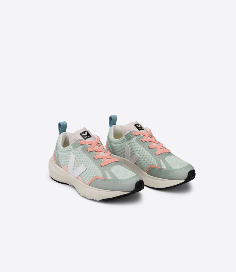 Original Elastic Laces Alveomesh Matcha White Veja