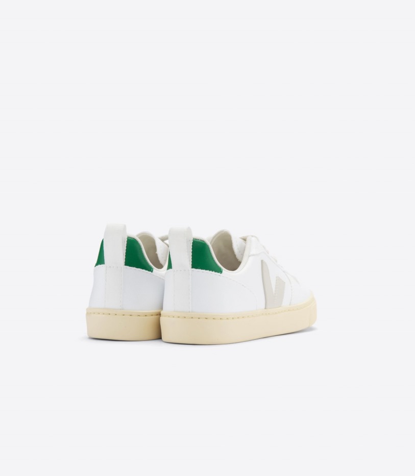 Special Veja Laces Cwl White Pierre Emeraude