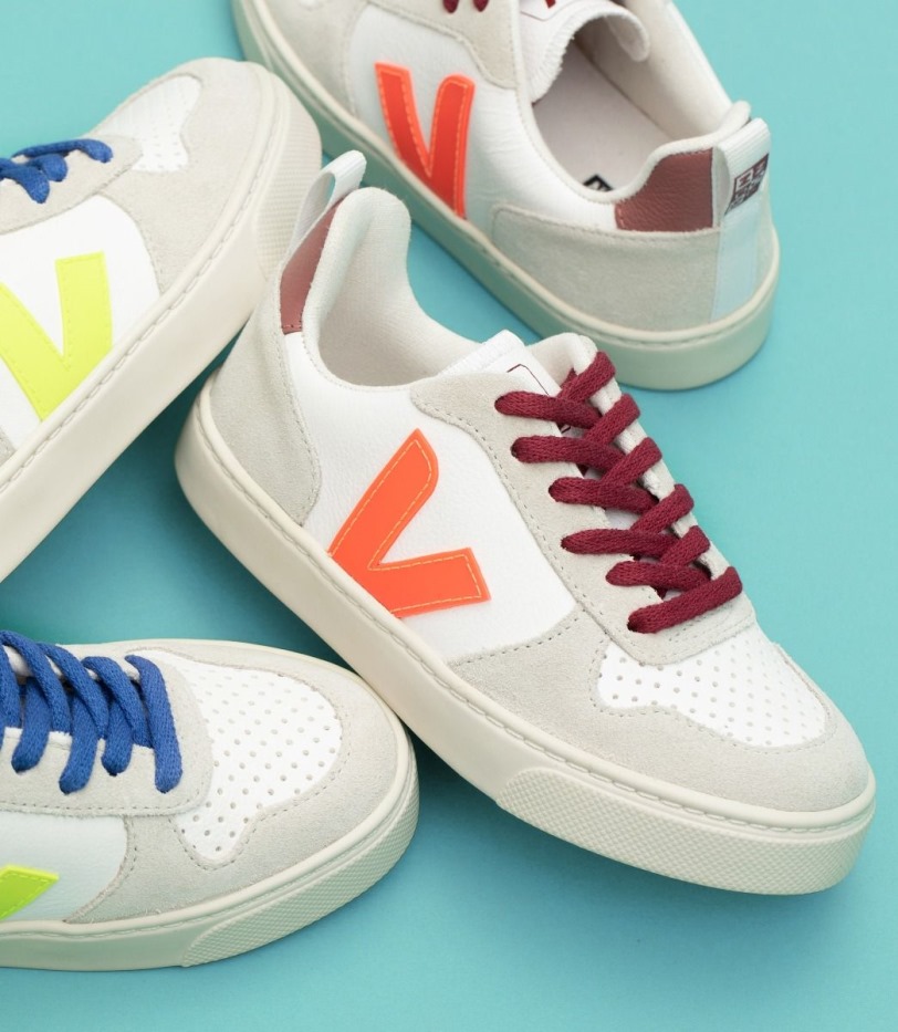 Veja X Bonton White Jaune Fluo Kaki Collection