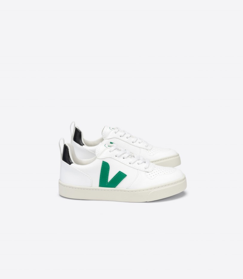 Veja Laces Cwl White Emeraude Black Original
