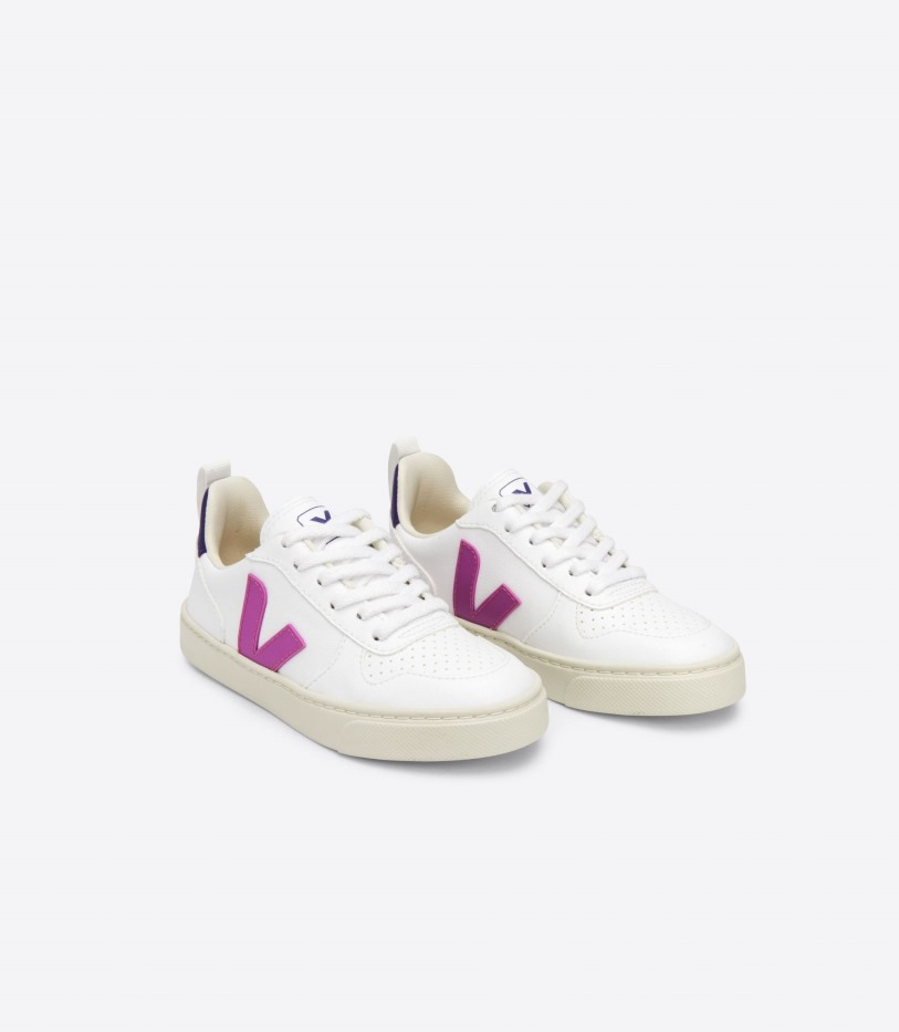 Veja Laces Cwl White Ultraviolet Purple Perfect
