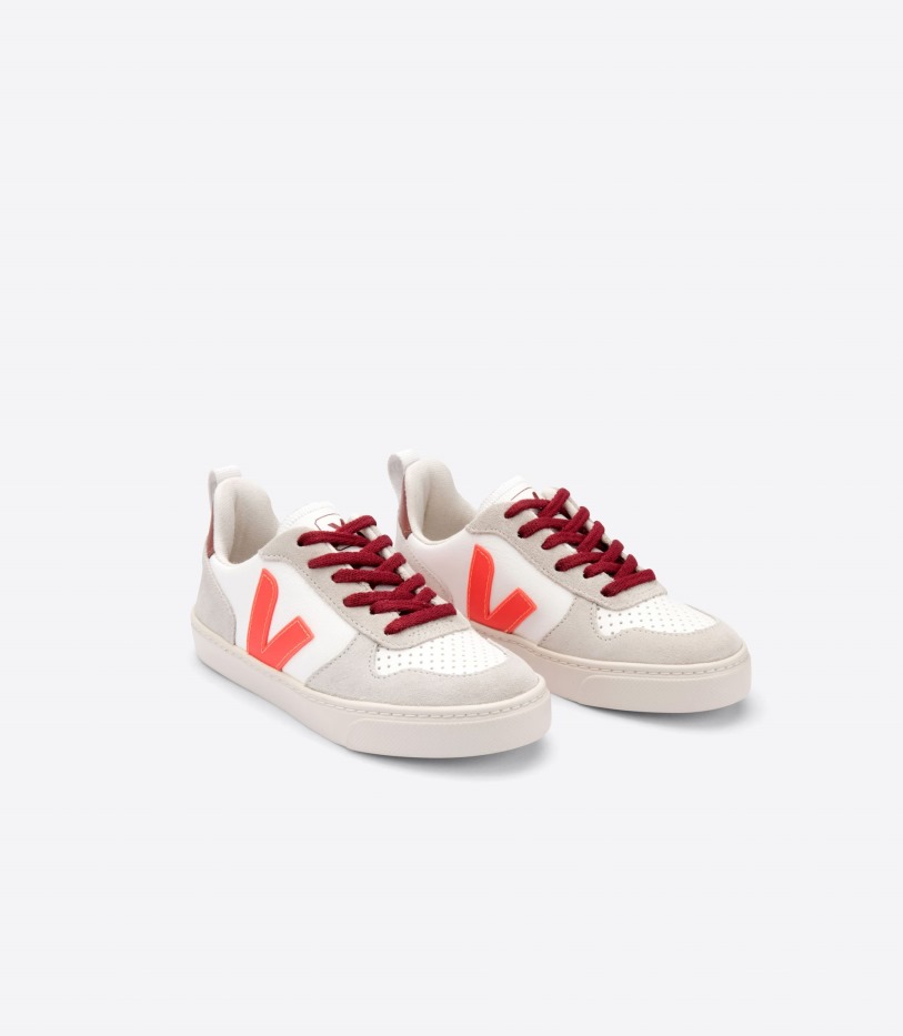 Veja X Bonton White Orange Fluo Dried Petal Original