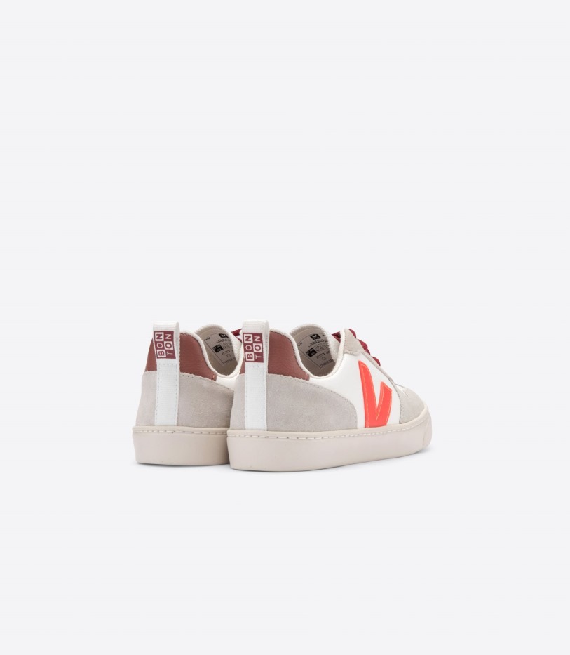 Veja X Bonton White Orange Fluo Dried Petal Original