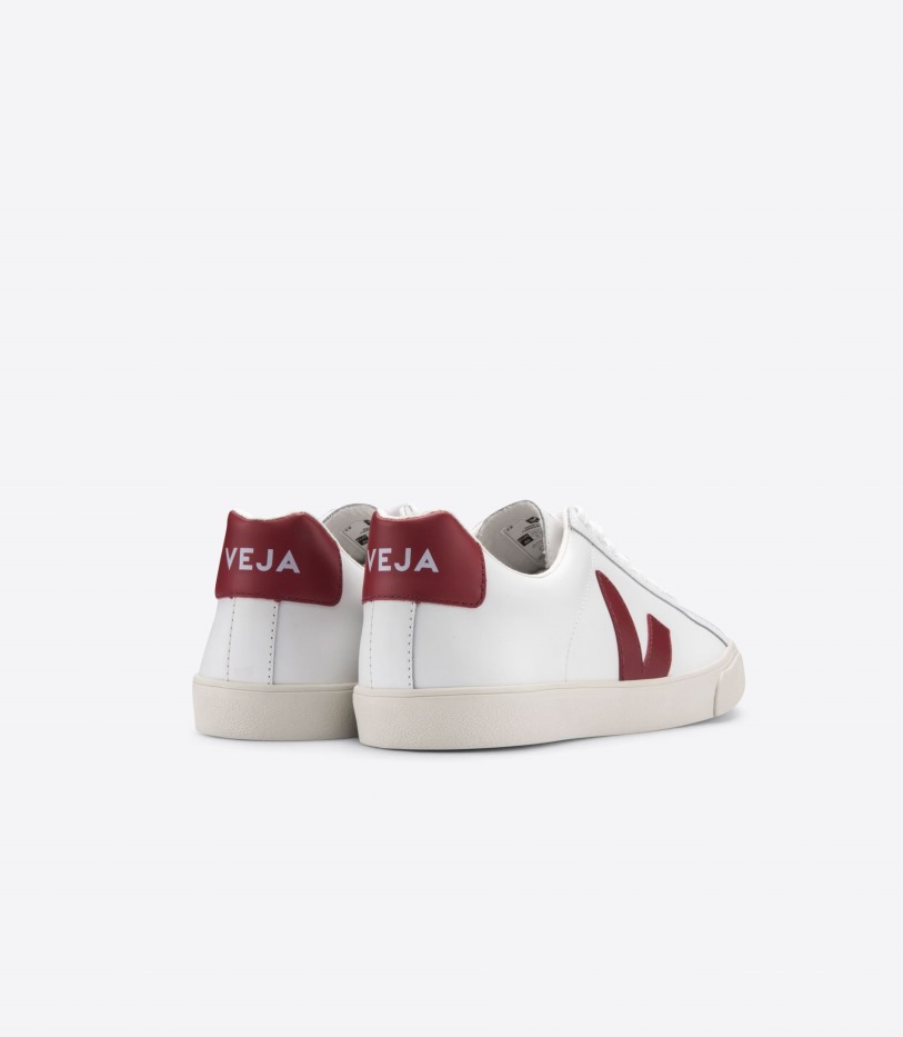 Leather White Marsala Premium Veja