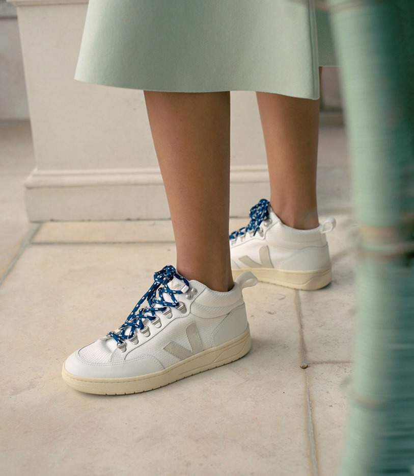 B-Mesh White Natural Butter Sole Veja Original