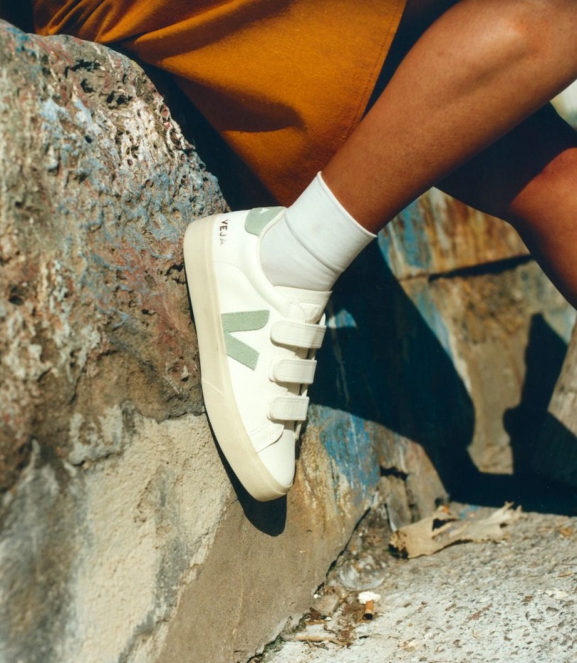 Original Veja Chromefree Leather White Matcha