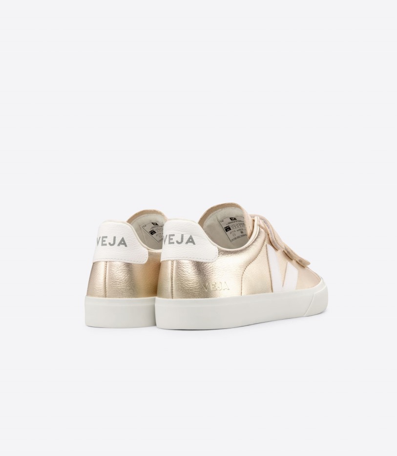 Premium Chromefree Leather Platine White Veja
