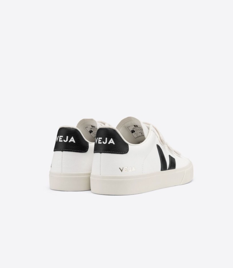 Veja Perfect Chromefree Leather White Black