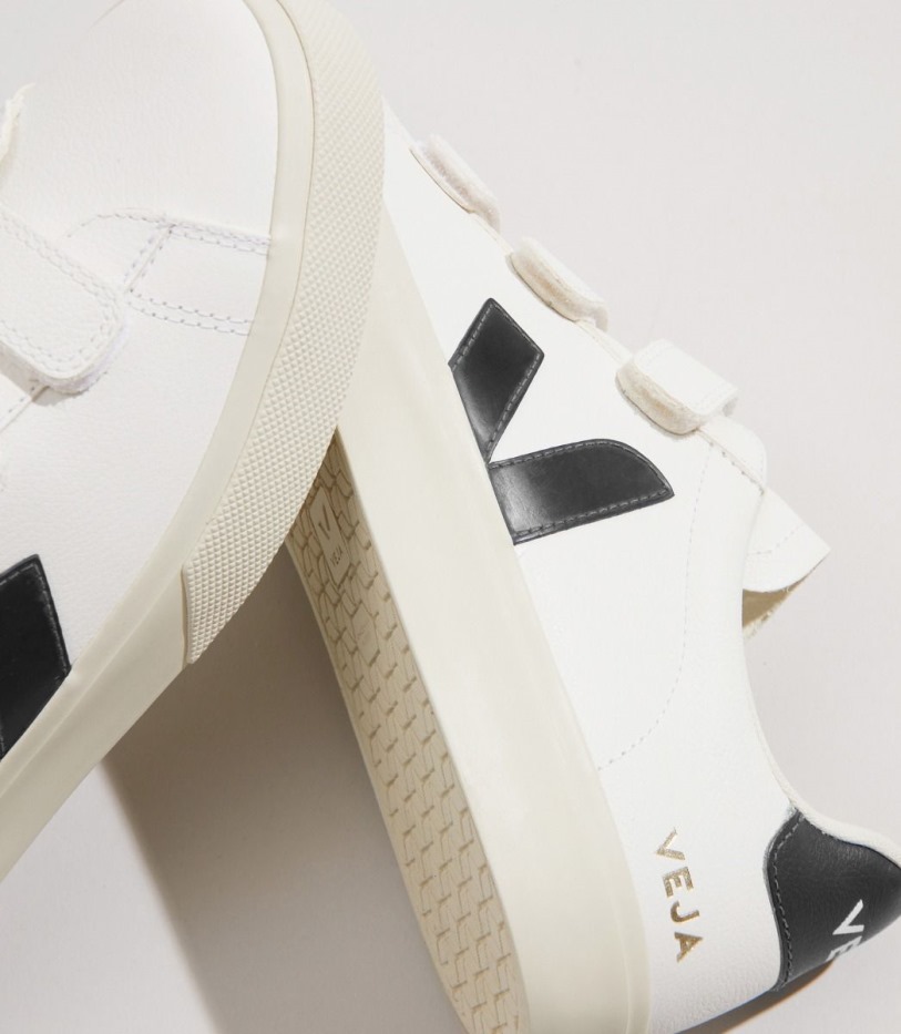 Veja Perfect Chromefree Leather White Black