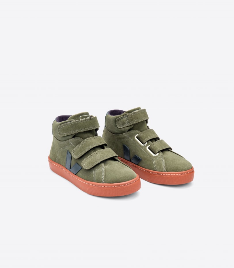 Original Mid Suede Mud Nautico Rust Sole Veja