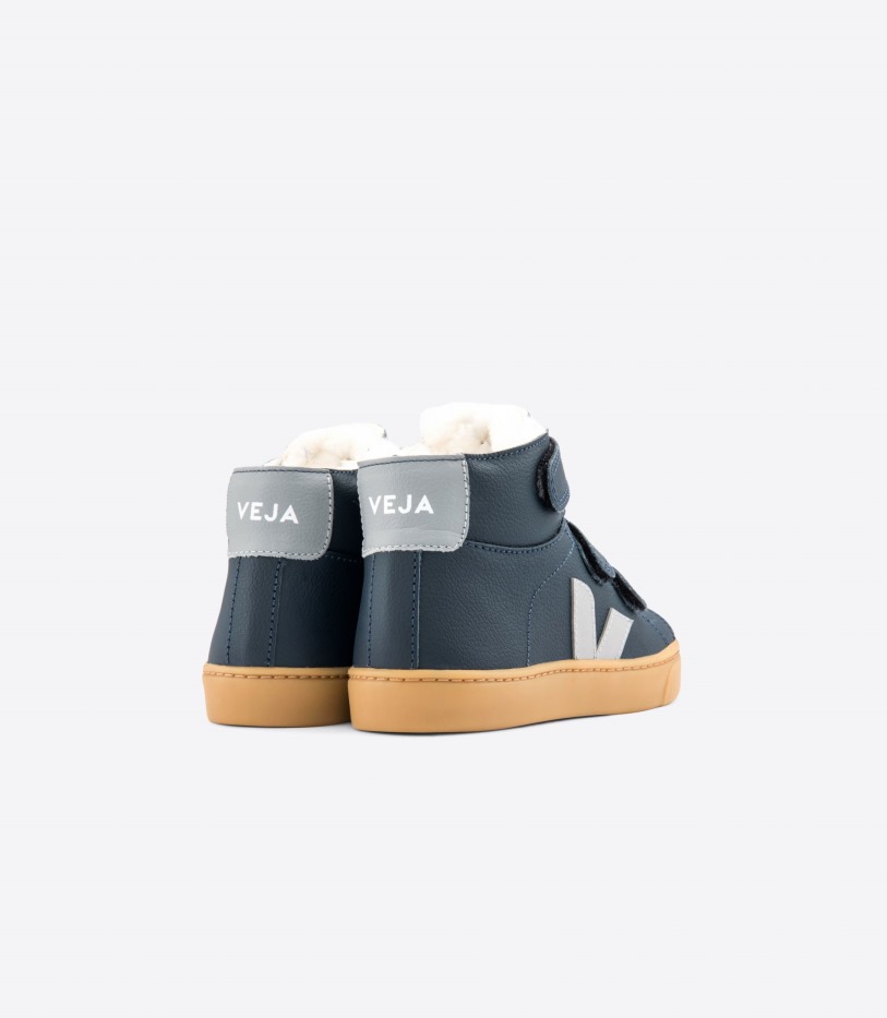 Veja Mid Fured Leather Nautico Oxford Grey Special