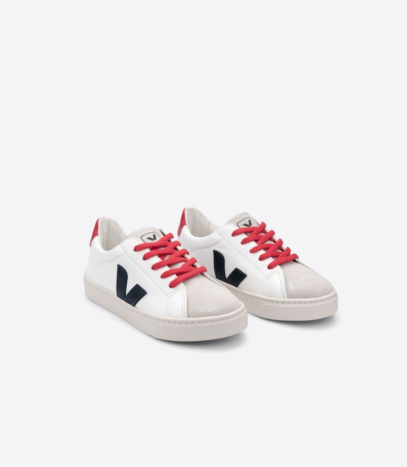Laces Chromefree Leather White Nautico Pekin Premium Veja