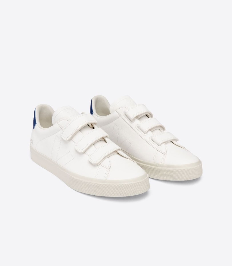 Chromefree Leather White Cobalt Perfect Veja