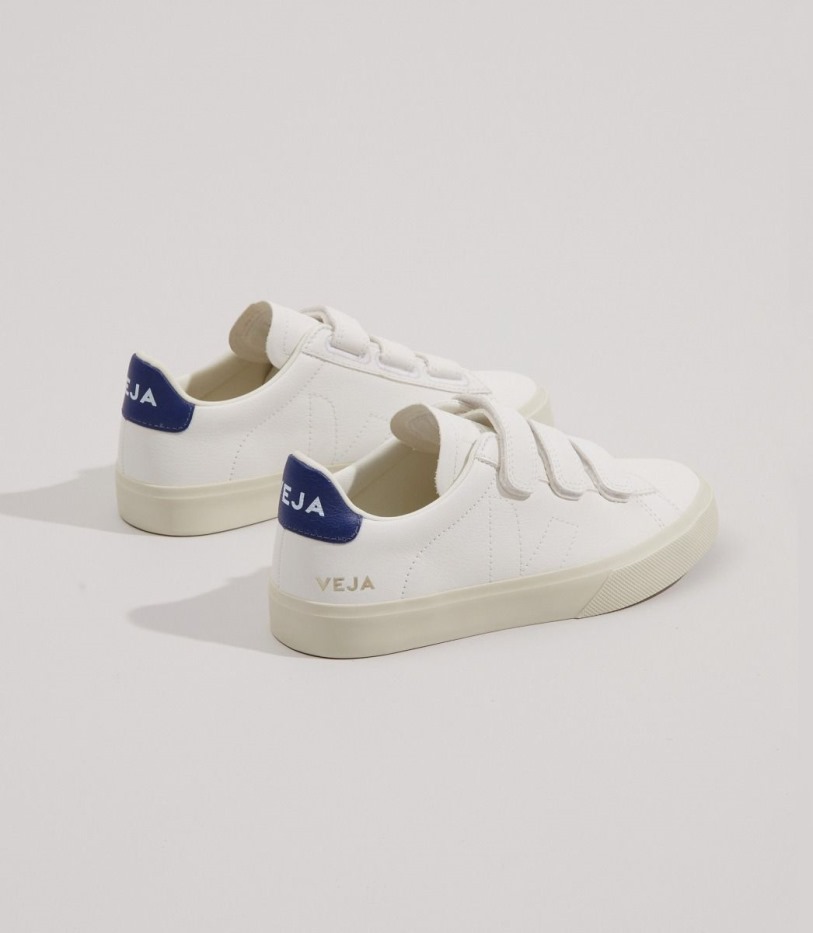 Chromefree Leather White Cobalt Perfect Veja