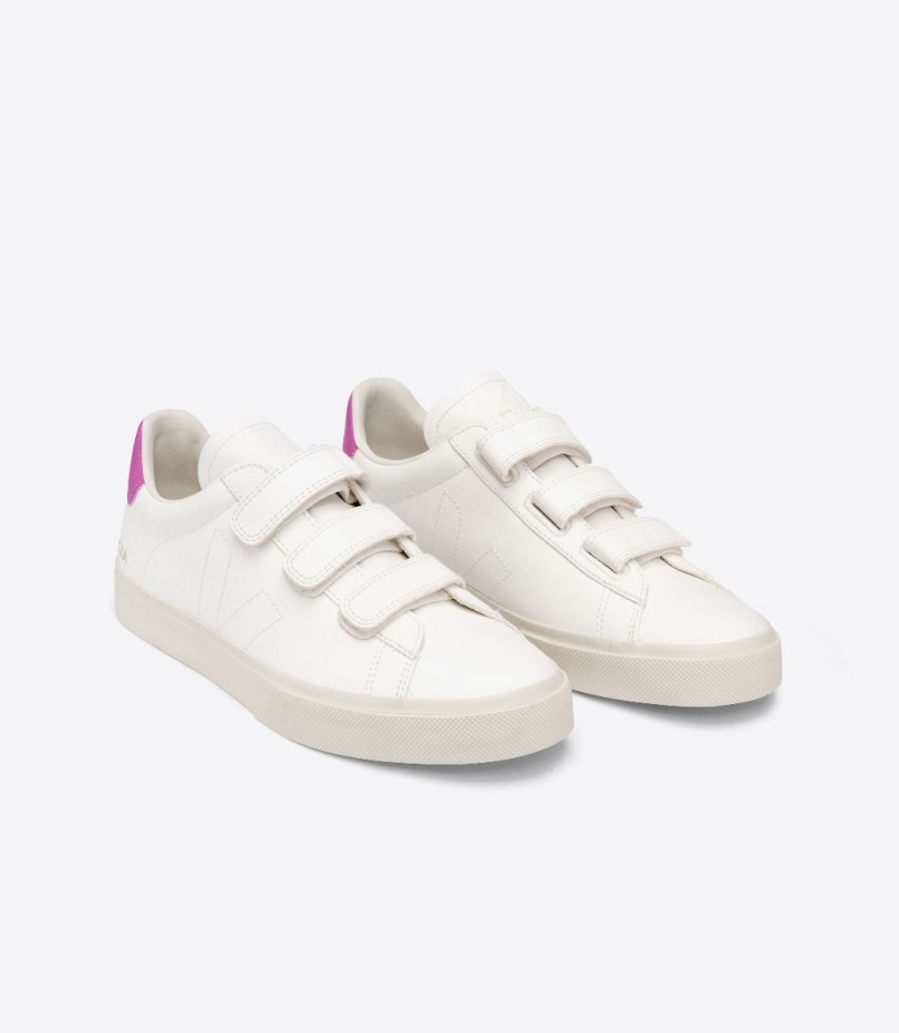 Chromefree Leather White Ultraviolet Veja
