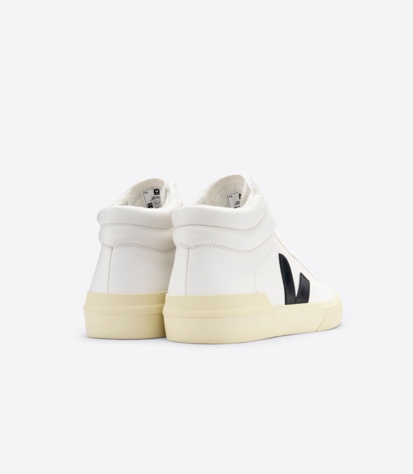 Veja Chromefree Leather White Black Butter Collection