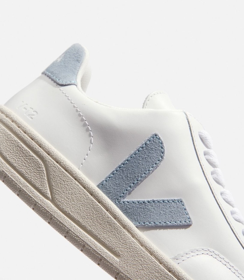 Original Leather White Steel Veja