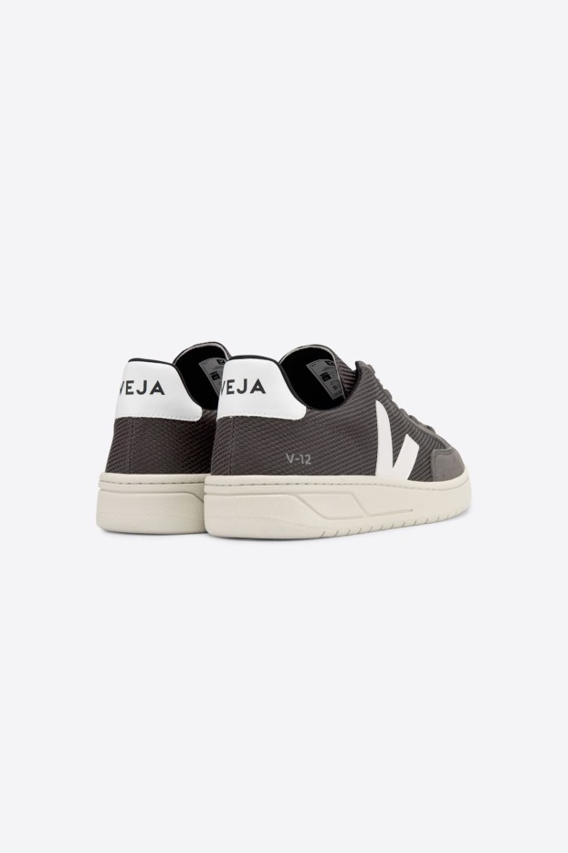 Vegan B-Mesh Grafite White Series Veja