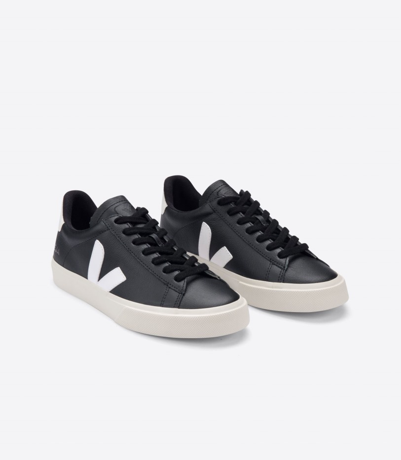 Chromefree Leather Black White Veja Perfect