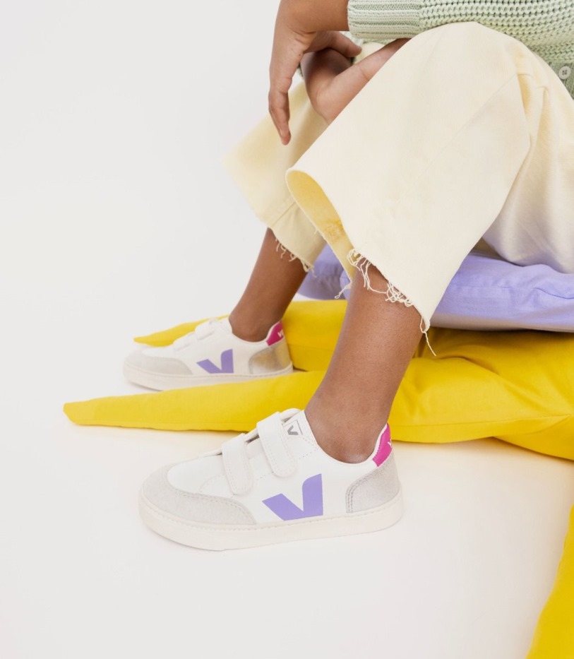 Chromefree Leather Multico Silver Veja Premium