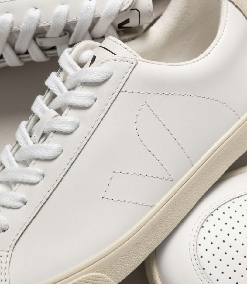 Leather White Veja Series