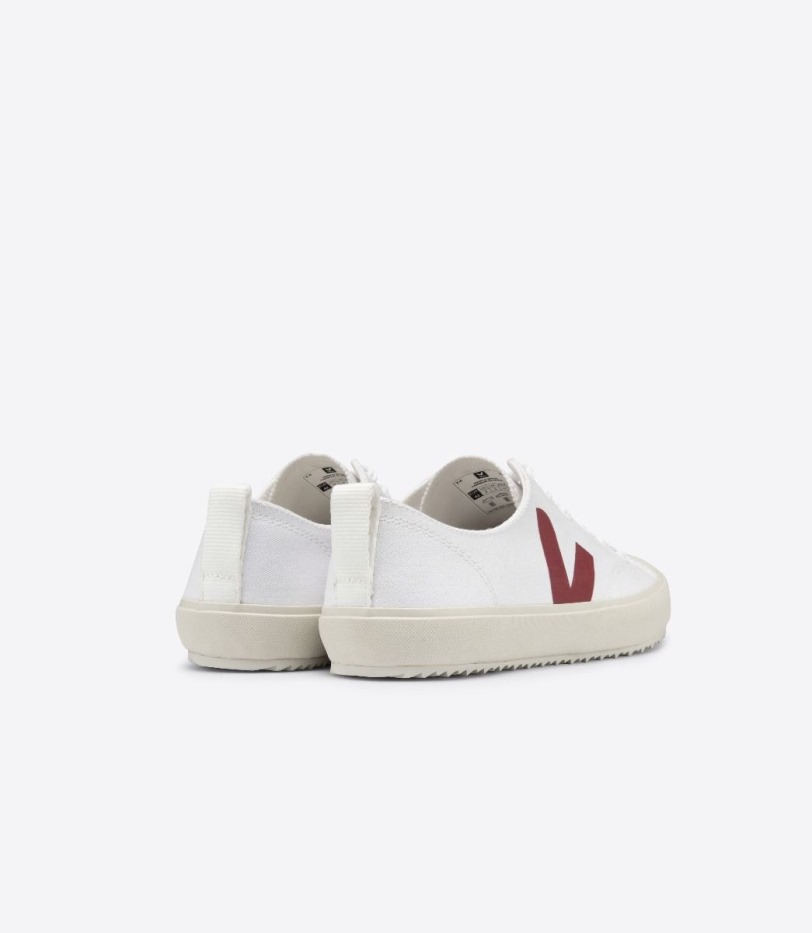 Original Veja Canvas White Marsala