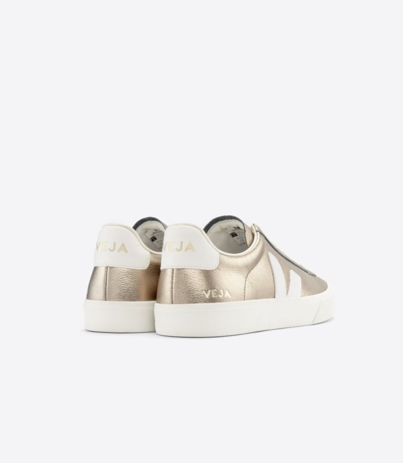 Veja Chromefree Leather Bronze White Series
