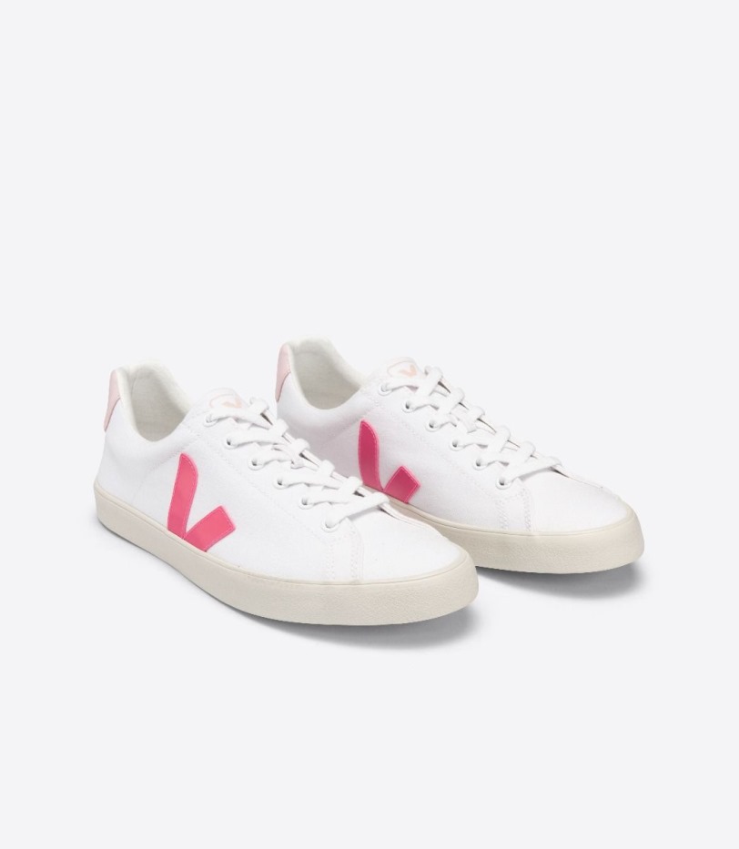 Veja Collection Se Canvas White Rose-Fluo Petale