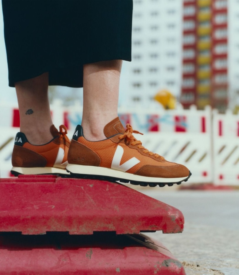 Veja Original Branco Alveomesh Pumpkin White