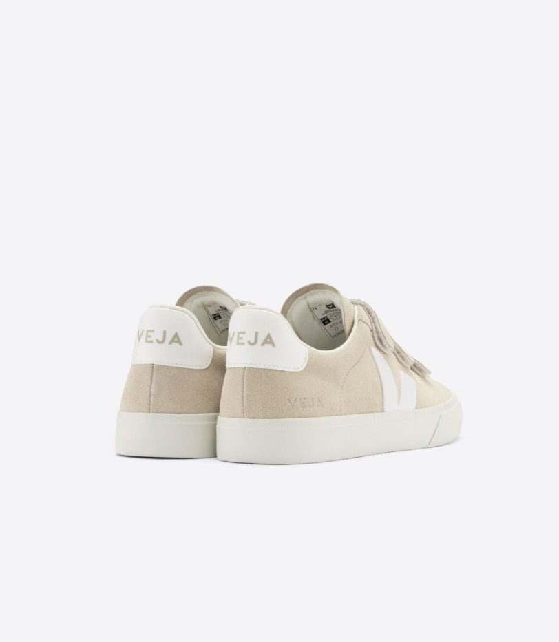 Veja Original Chromefree Leather Almond White