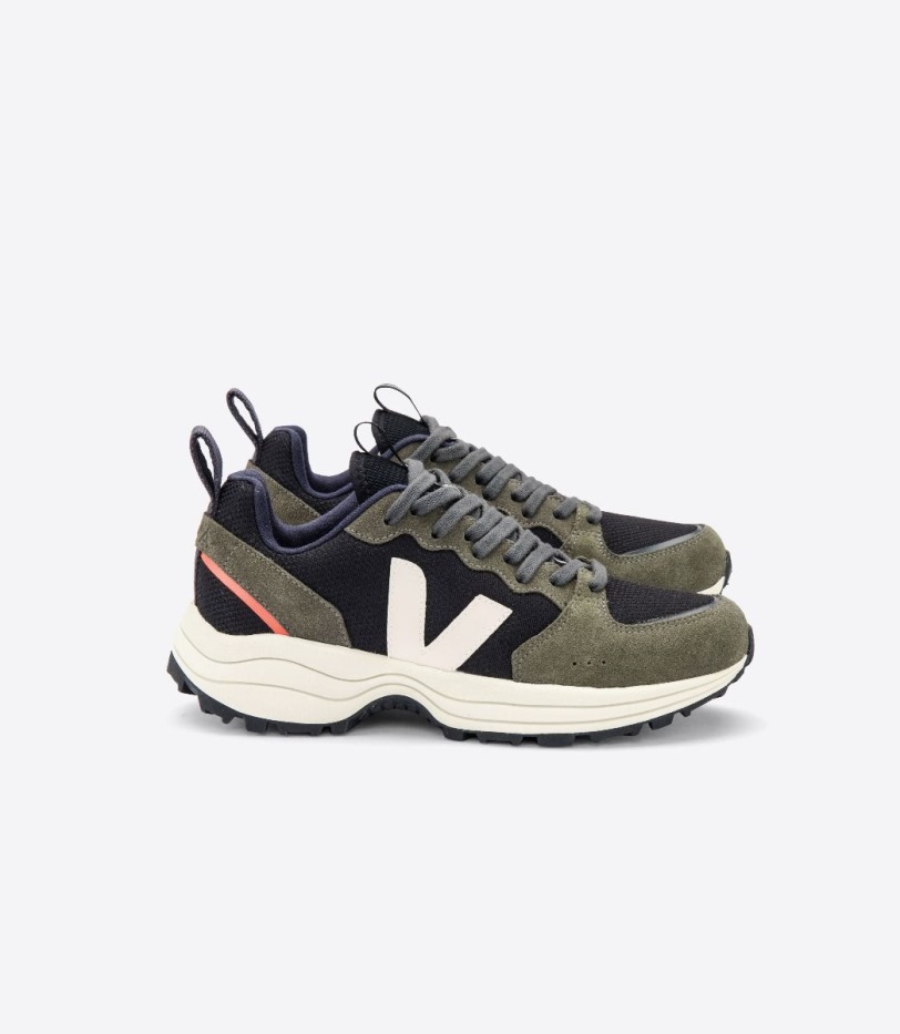 Veja Series Bastille B-Mesh Black Olive Pierre