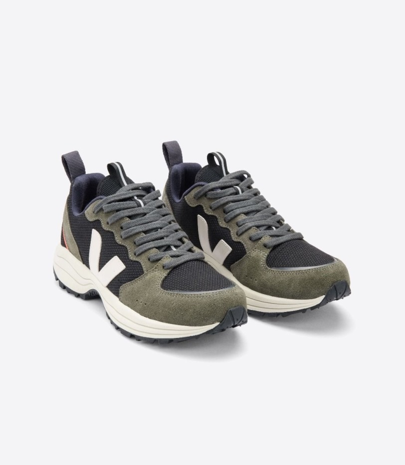Veja Series Bastille B-Mesh Black Olive Pierre