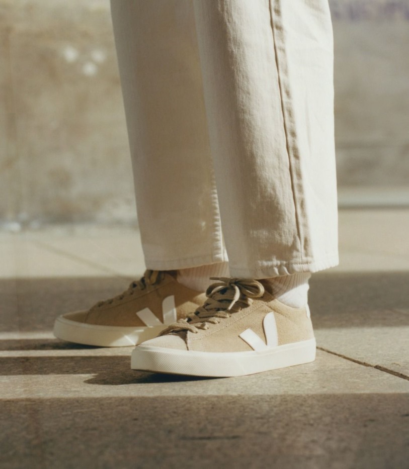 Veja Suede Dune White Special